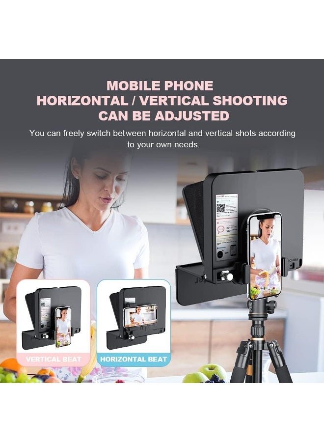 LENSGO TC7S Portable Teleprompter for Smartphones - Image 2